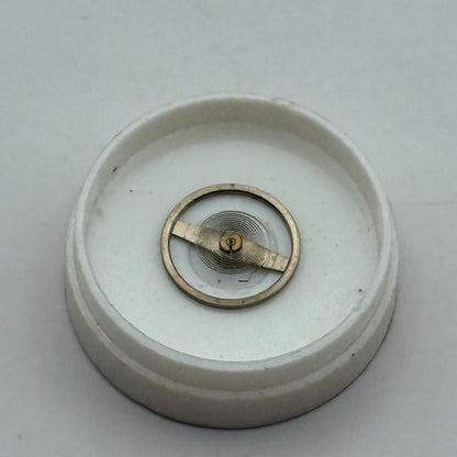 Ebosa 52 Balance Wheel Complete And Spring  5¼’’’ 130 Watch Movement Parts NOS