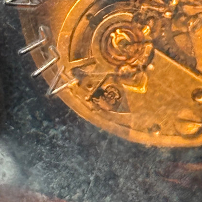 32mm Vintage Square Lucerne Acrylic Case EB 8461 Manual Wind Swiss Watch - PARTS