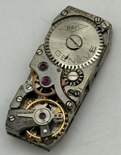 9mm Ladies Baume Mercier B&M FHF Manual Wind Watch Movement Swiss Vintage PARTS