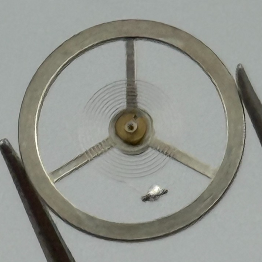 EB 8021 Balance Wheel Complete And Spring 10 1/2''' 1253 Watch Movement Parts