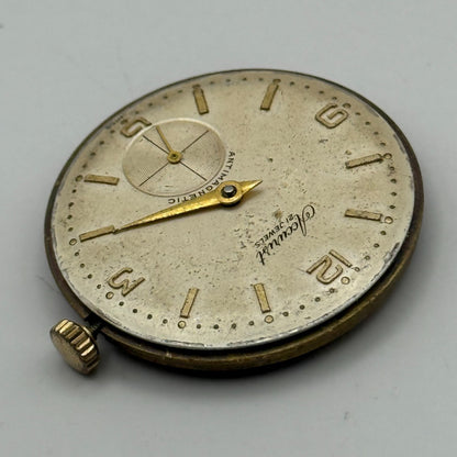 AS 1002 984 Watch Movement Running Accurist Manual Wind Vintage Parts 29.8mm