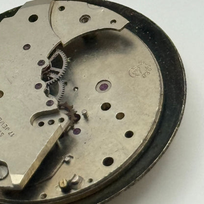 Inventic EB 8385-67 Watch Movement Manual Wind Vintage Swiss Parts Repair 22.2mm