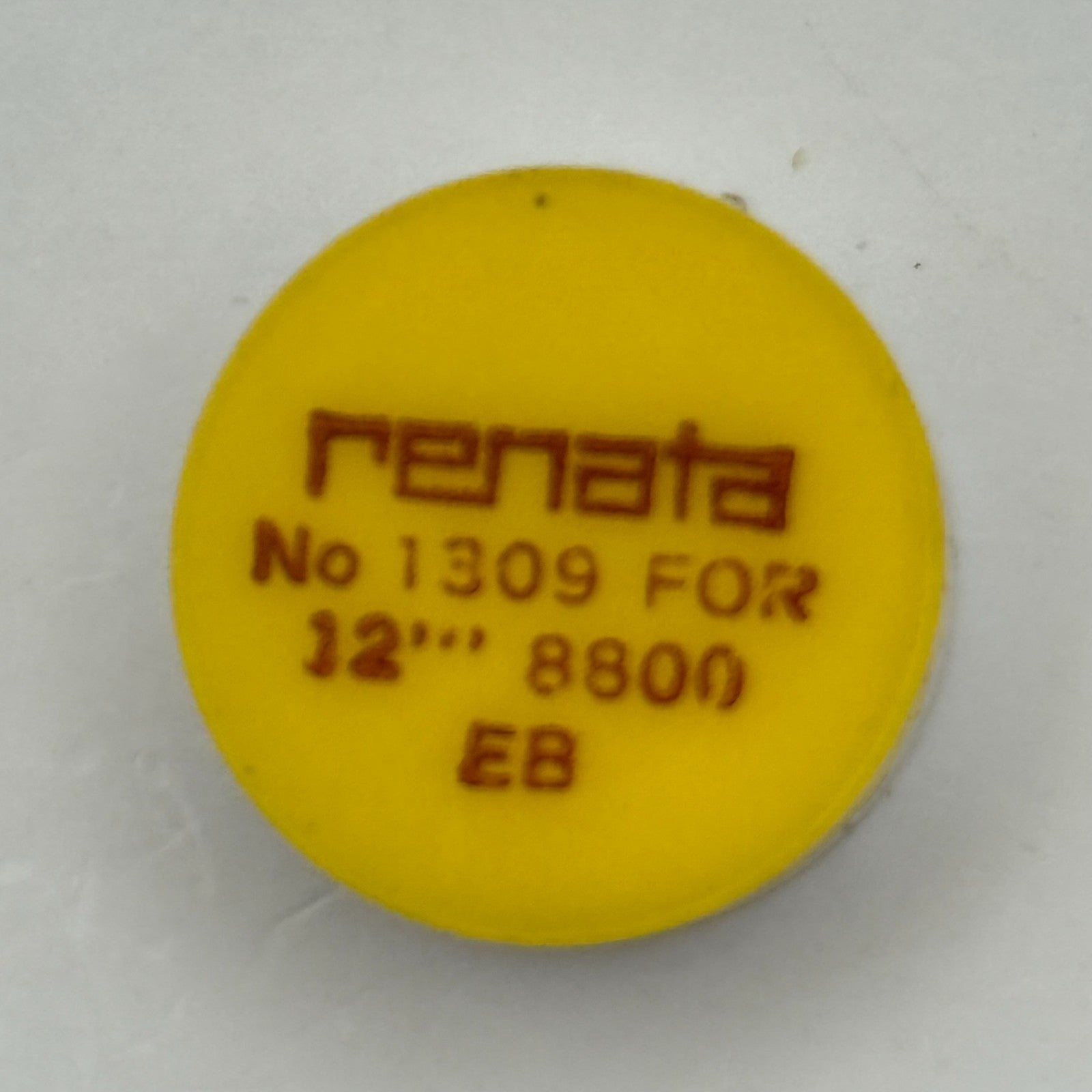 EB 8800 Balance Wheel Complete And Spring 12’’’ 1309 Watch Movement Parts 