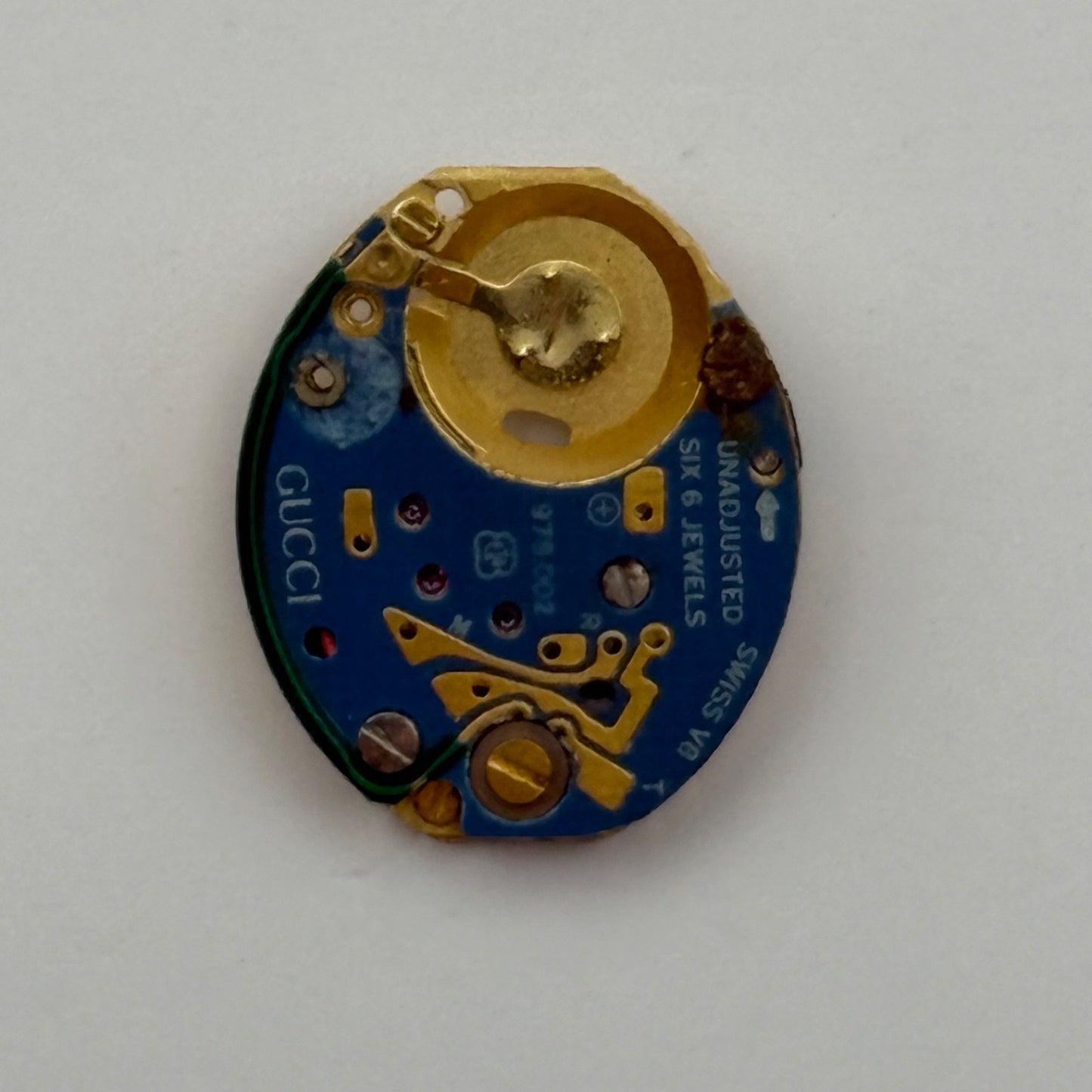 Gucci ETA 978.002 Quartz Watch Movement Incomplete Swiss Ladies Vintage Parts
