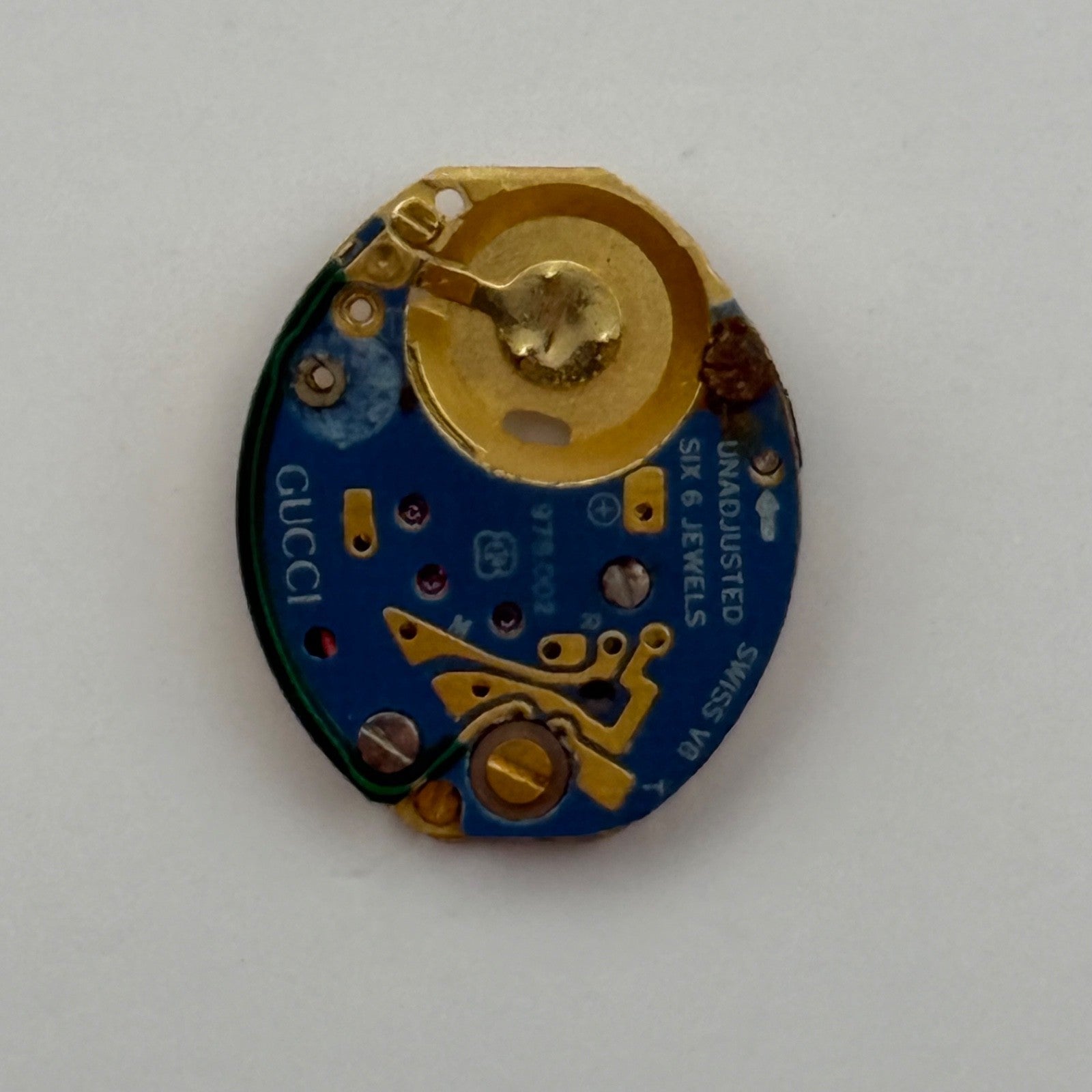 Gucci ETA 978.002 Quartz Watch Movement Incomplete Swiss Ladies Vintage Parts