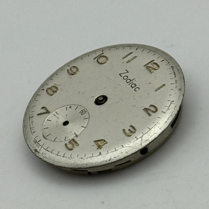 23.6mm Zodiac Cal 1025 Manual Wind Watch Movement Swiss Vintage PARTS SPARES