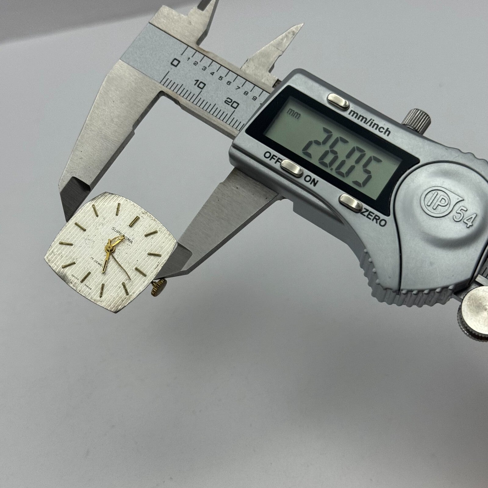 23.6mm Superoma EB 8481-74 Manual Wind 17 Jewels Watch Movement PARTS REPAIR
