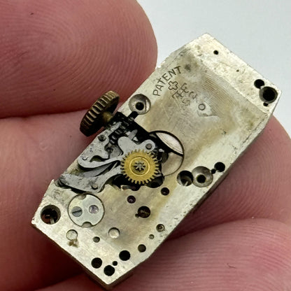 11.2mm FHF 52 Tank Watch Movement Manual Wind Swiss Made 15 Jewels PARTS SPARES