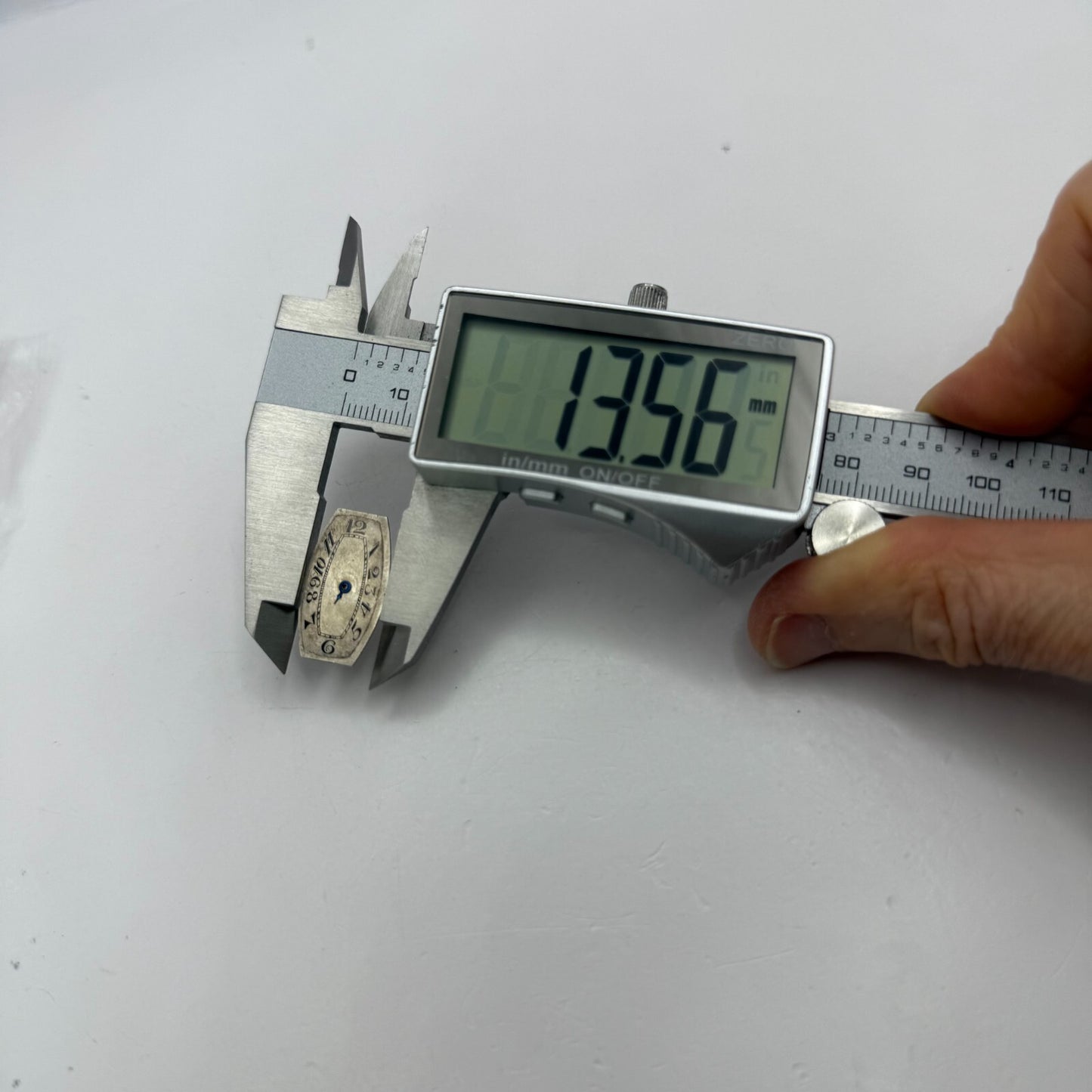 13.5mm Vintage High Grade Oval Brass Colour Manual Wind Watch Movement PARTS