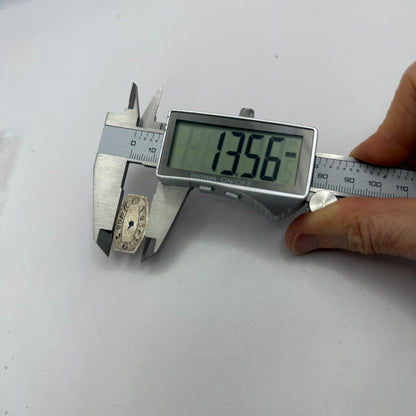 13.5mm Vintage High Grade Oval Brass Colour Manual Wind Watch Movement PARTS