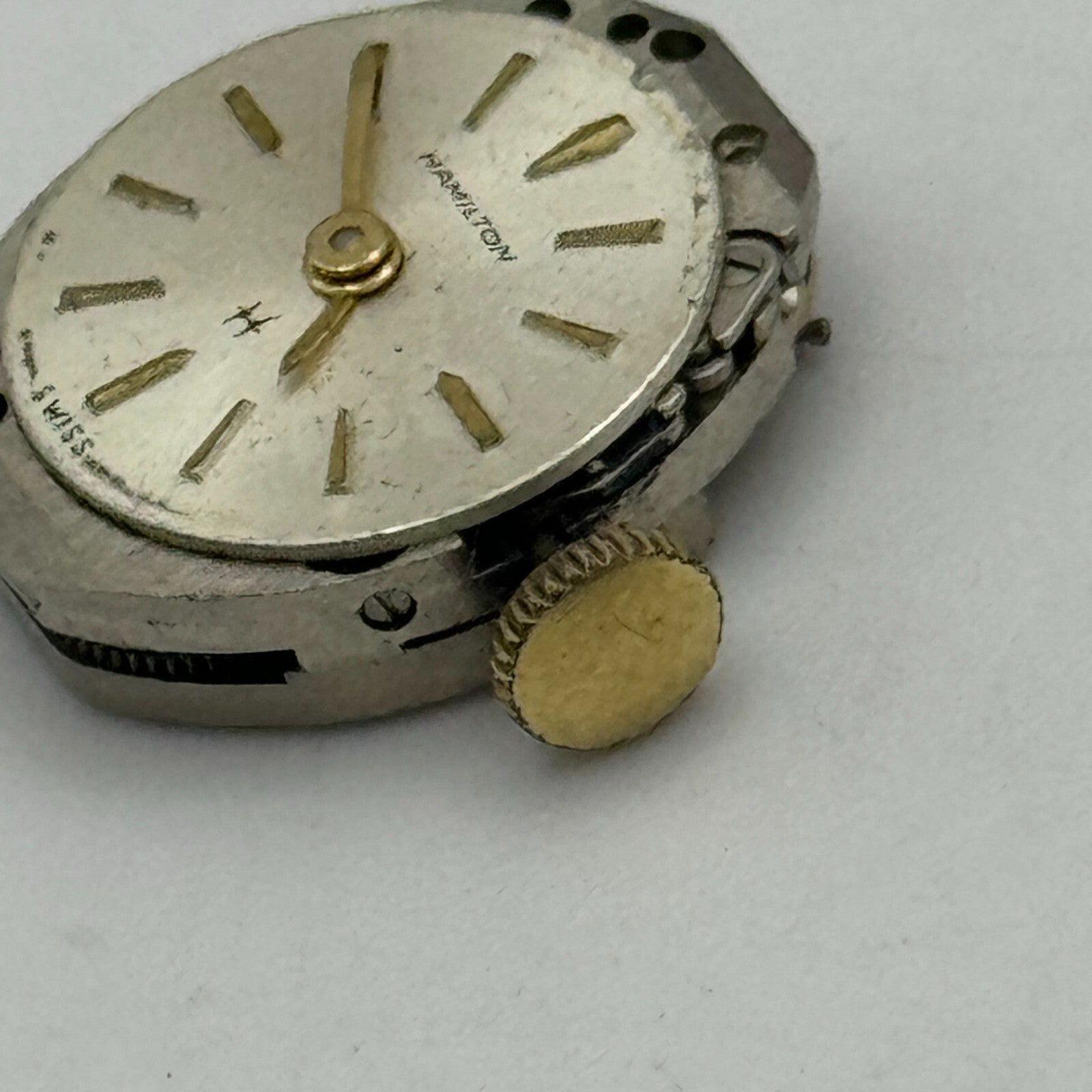 13mm Ladies Hamilton Cal 16 Swiss Manual Wind Vintage Watch Movement PARTS