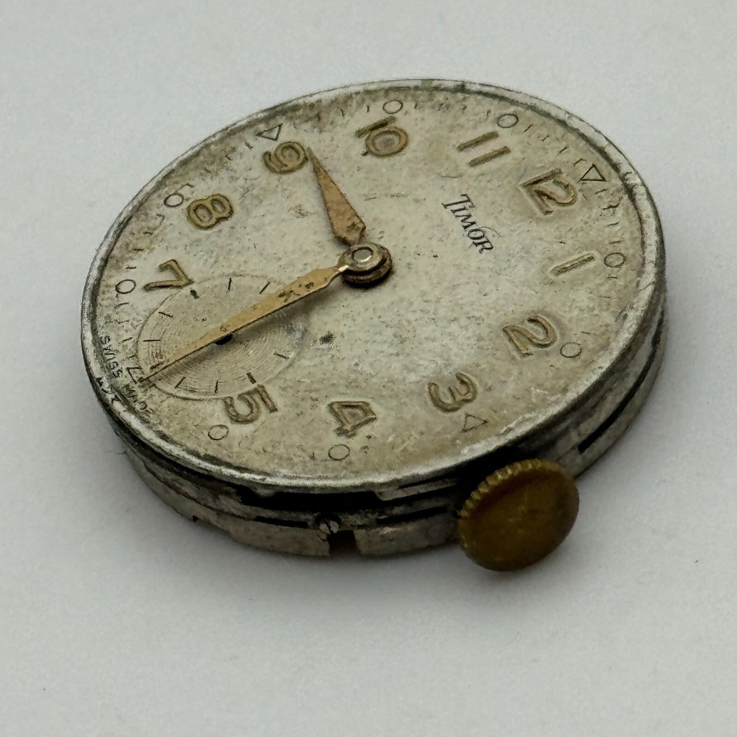 23.6mm Timor AS 984 A Schild Manual Wind Watch Movement Swiss Vintage PARTS