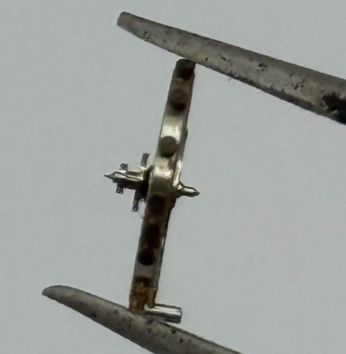 FEF 270 Balance Wheel Complete And Spring 5¼''' 173 M Watch Movement Parts 