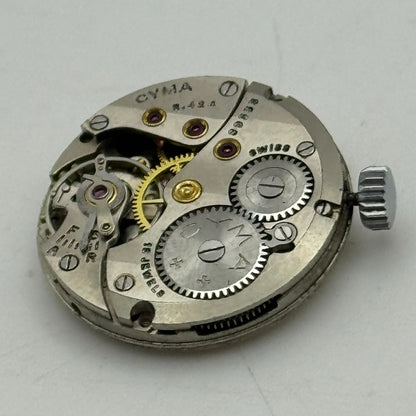 19.7mm Ladies Cyma R.424 Balance Ok Nice Finish Sub Seconds Watch Movement PARTS
