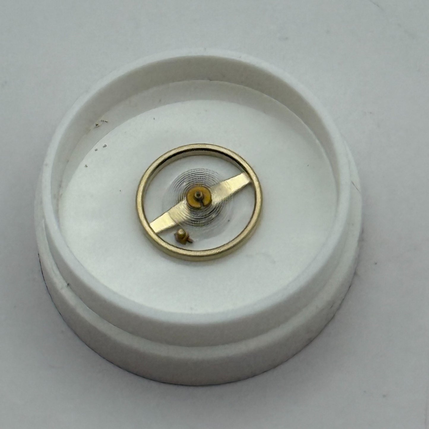 Ebosa 86 87 Balance Wheel Complete And Spring 8¾’’’  1249 Watch Movement Parts