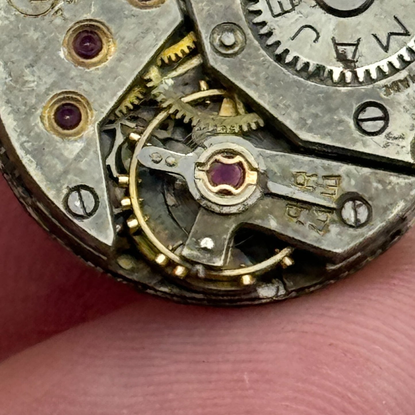 19.7mm Majex EW 792 Swiss 15 Jewels Manual Wind Watch Movement PARTS SPARES