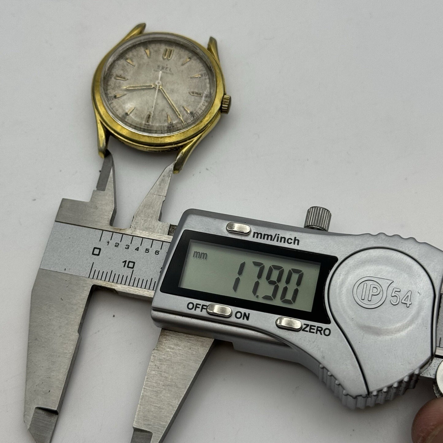 35mm Ebel Cal 123 / 1344 Automatic Bumper Sweep Secs Vintage Watch - TO RESTORE