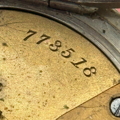 Elgin Grade 7 Pocket Watch Antique Illinois Sub Seconds Key Wound Parts American