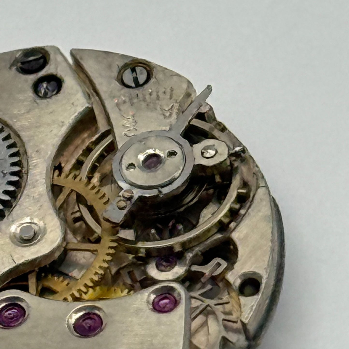 Lanco 15 Rubis Watch Movement Manual Wind Vintage Swiss Parts Repair 19.7mm