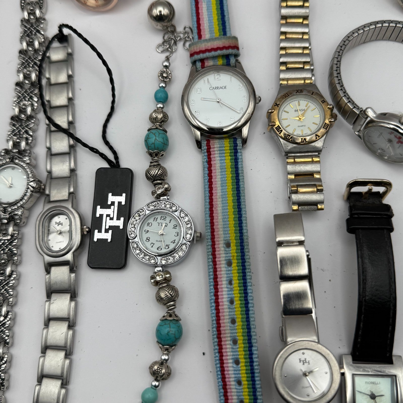 Bundle Of 15 Quartz Watches Job Lot Modern / Vintage Untested Parts / Repair