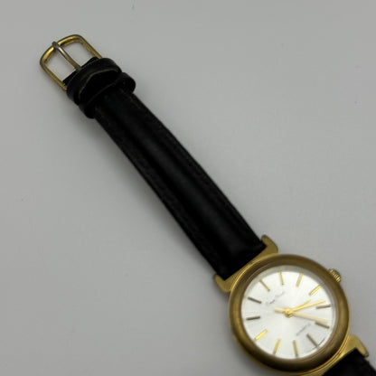 Working Ladies Pierre Nicol Gold Plated 24mm Quartz Watch New Battery Adjustable