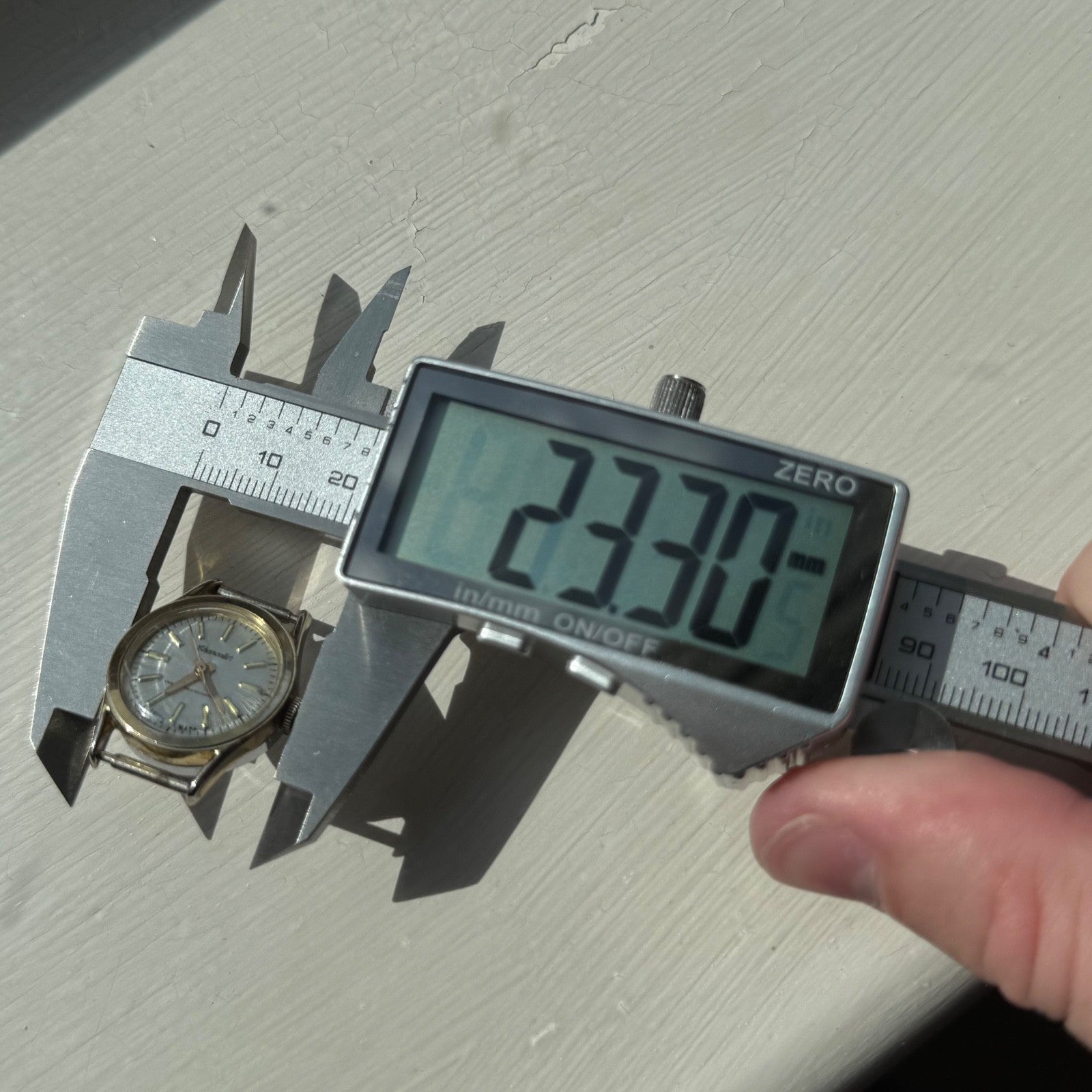 21mm Running Vintage Ebosa 86 Chancellor Unbreakable Spring Watch FOR PARTS