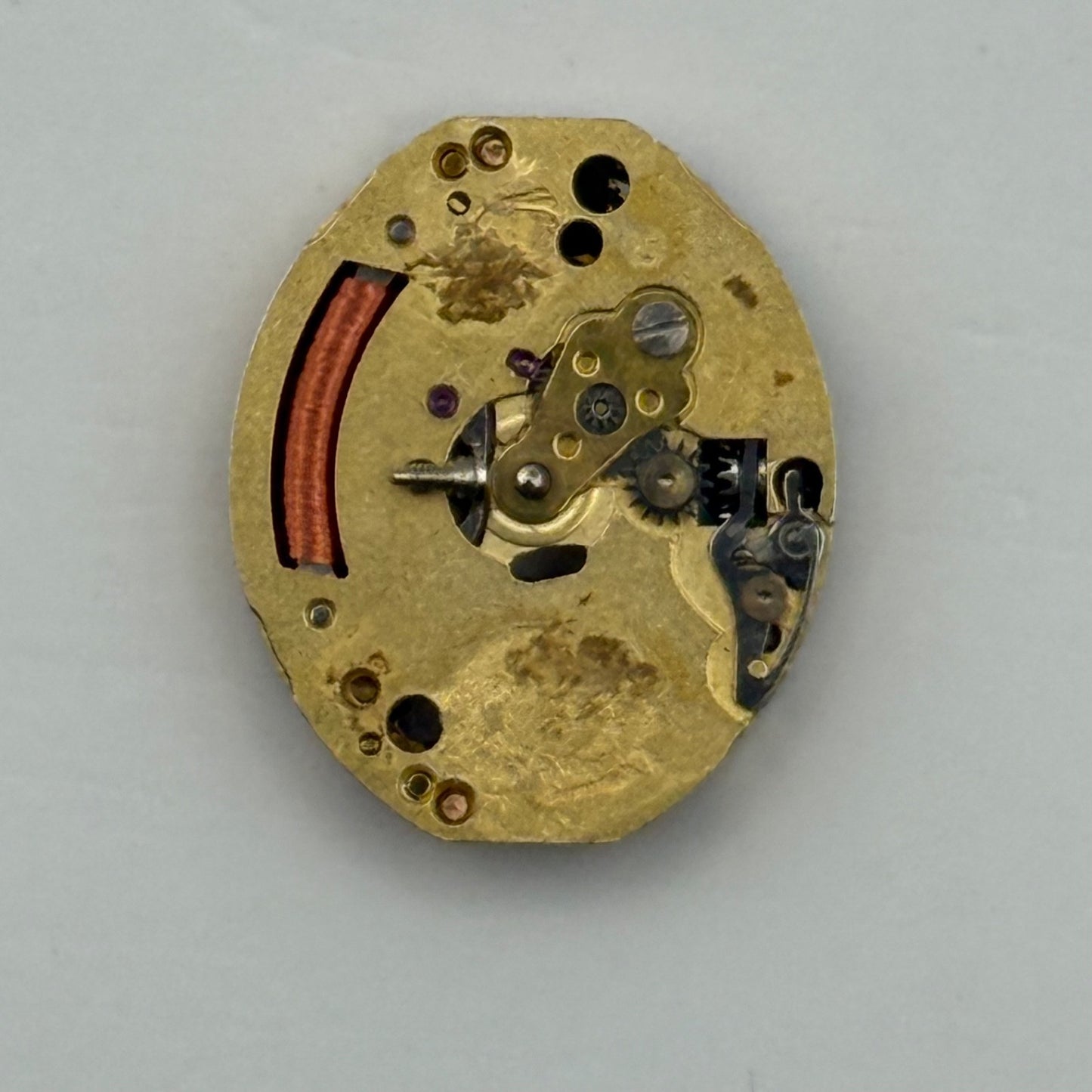 ETA 978.002 Quartz Watch Movement Incomplete Swiss Ladies Vintage Parts Repair
