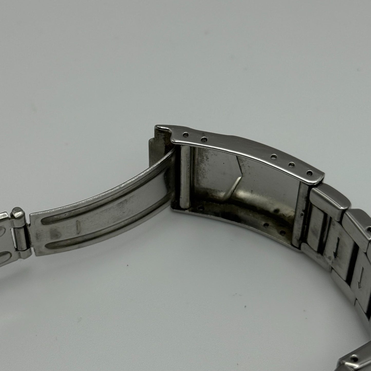 Claude Valentini Sports 900 Men’s Quartz Watch Date Steel Bracelet Working 39mm