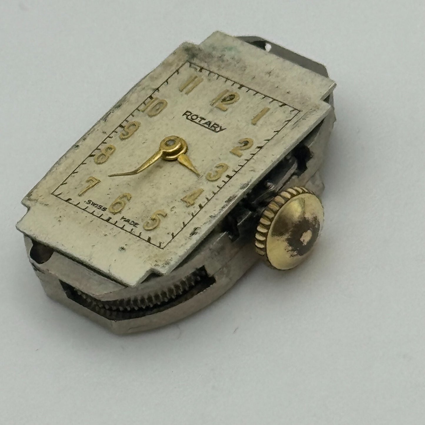 12.6mm Ladies Rotary AS 1051 Manual Wind Watch Movement Swiss Made Vintage PARTS