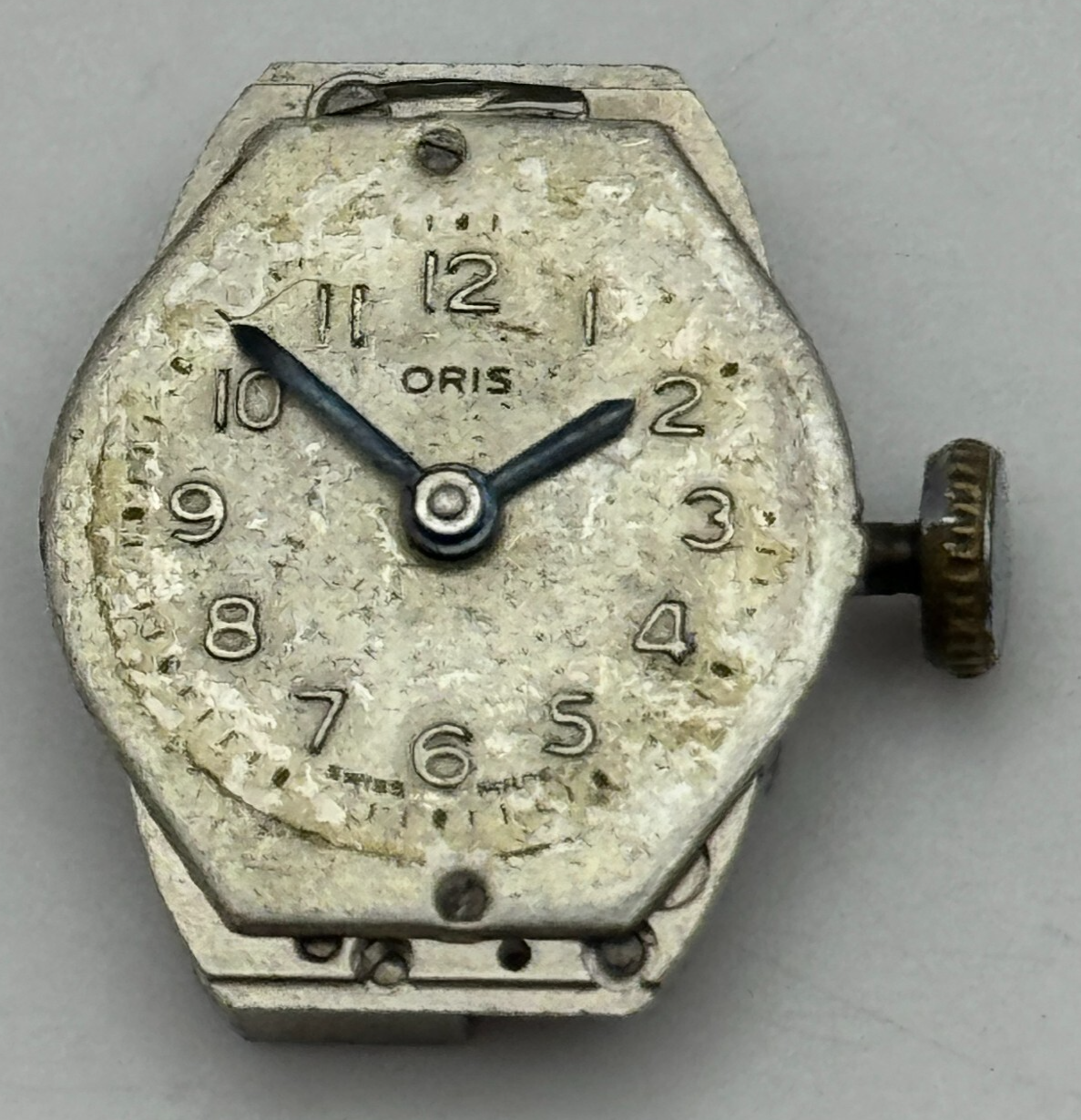 12.9mm Ladies Oris Cal 410 Manual Wind Watch Movement Swiss Vintage PARTS SPARES