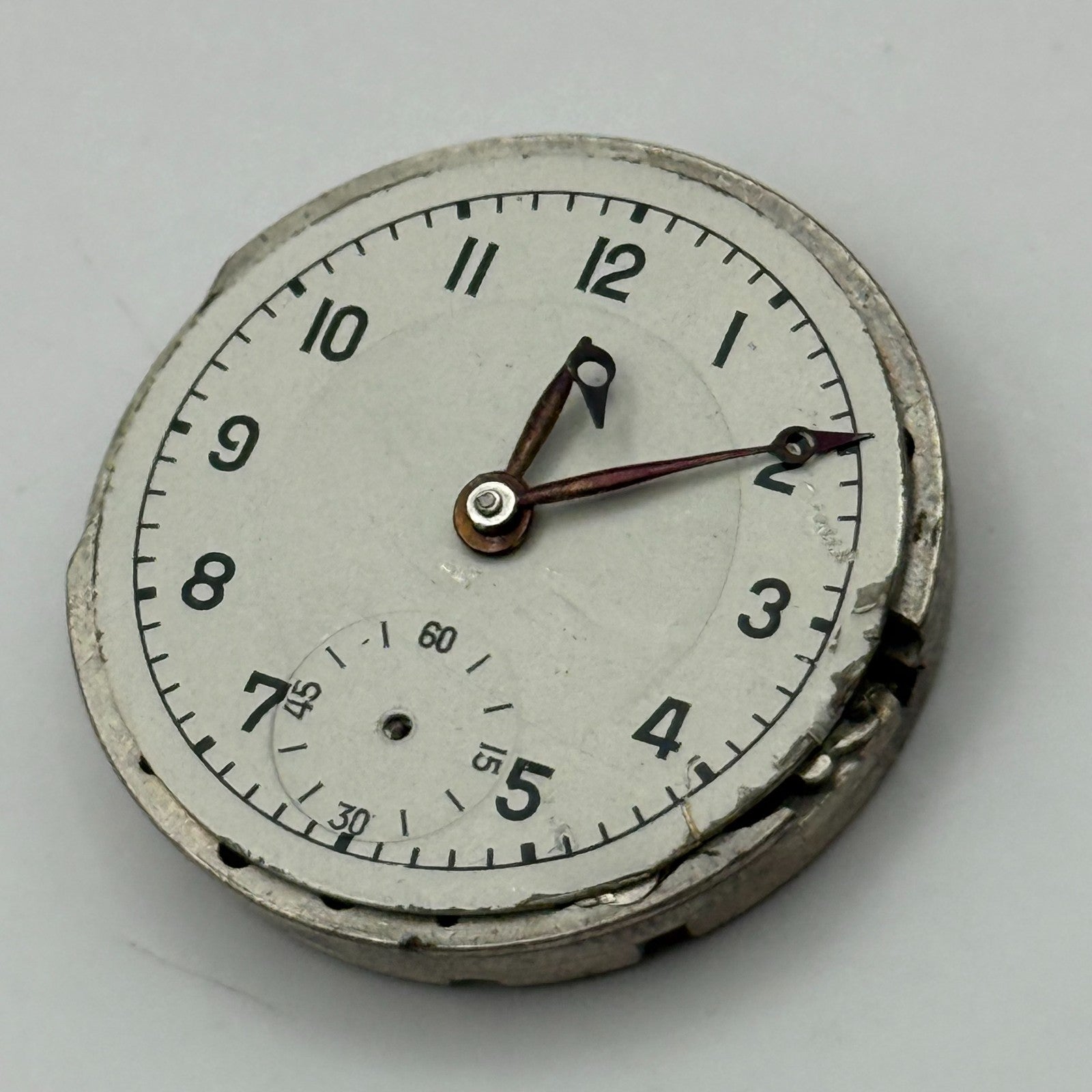 Majex EW 585 Watch Movement Manual Wind Vintage Swiss 15 Jewels Parts 26.8mm