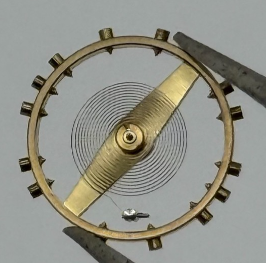 FHF 25 Balance Complete Inca Renata 566 Watch Movement Parts Vintage NOS