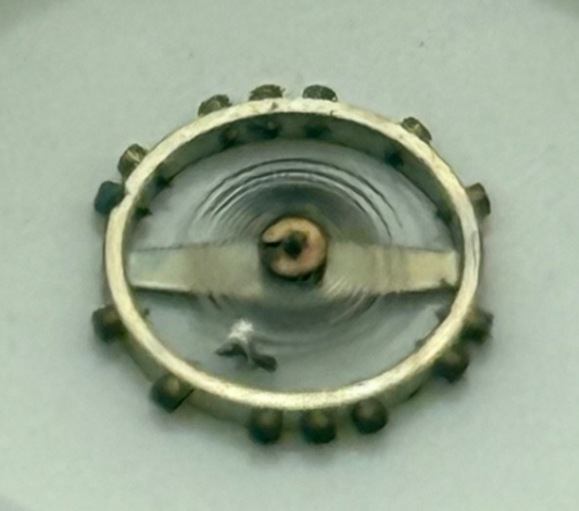 AS 976 1012 Balance Wheel Complete And Spring 29 M Watch Movement Parts NOS 