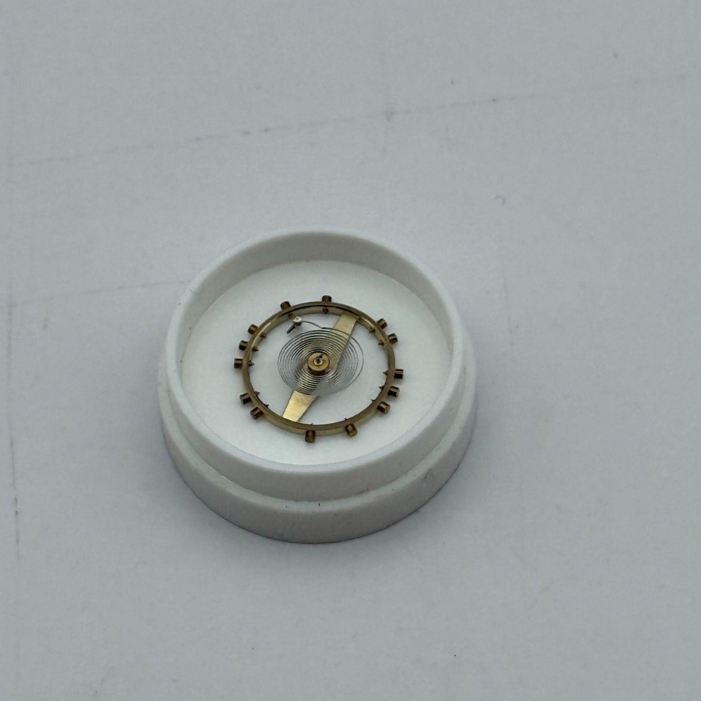 FHF 70 Balance Wheel Complete And Spring 10 1/2''' 201 M Watch Movement Parts 