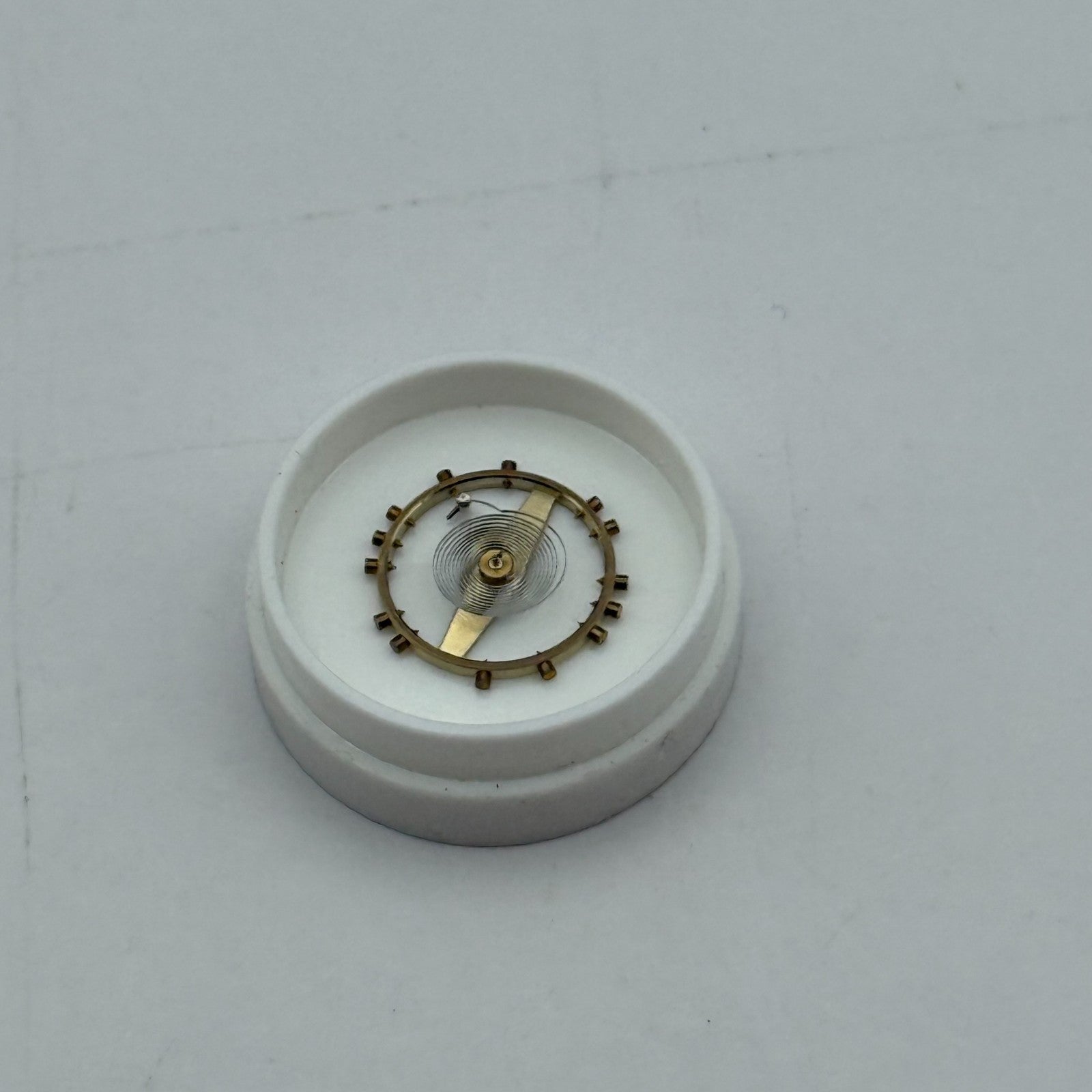 FHF 70 Balance Wheel Complete And Spring 10 1/2''' 201 M Watch Movement Parts 