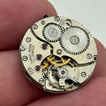22mm Everite Record 170 Sub Seconds Manual Wind Trench Watch Movement PARTS