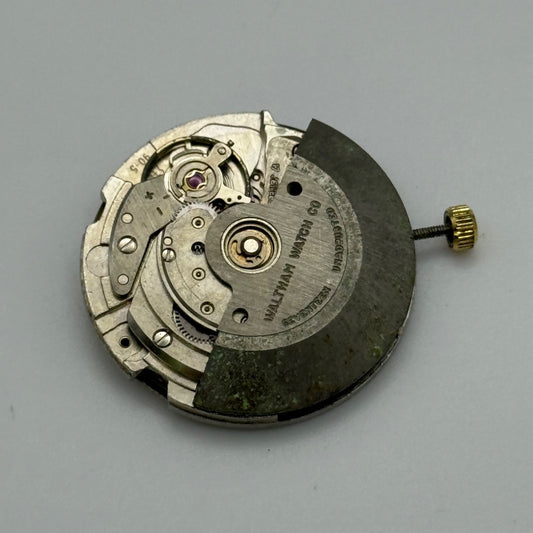 FHF 90-5 Watch Movement Waltham Swiss Running Automatic Parts Or Repair 25.9mm