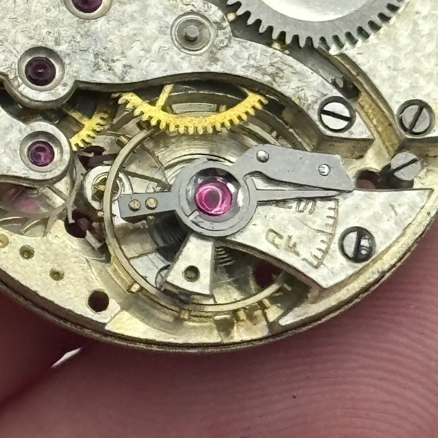 27mm Mens AS 554 Rare Swiss Trench Watch Manual Wind Movement PARTS REPAIR