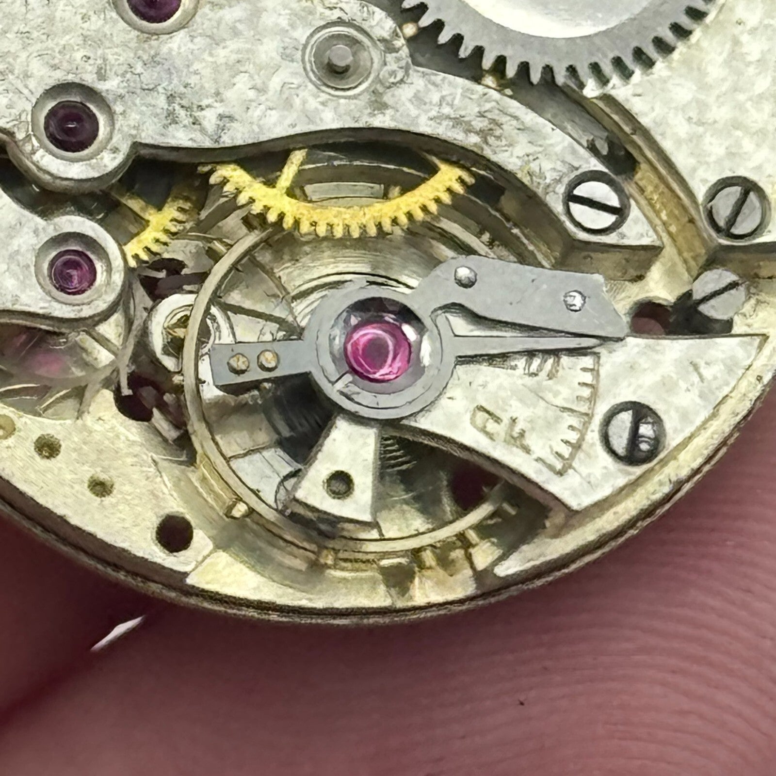 27mm Mens AS 554 Rare Swiss Trench Watch Manual Wind Movement PARTS REPAIR