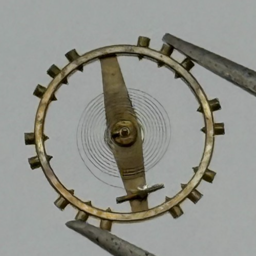 AS 984 Balance Wheel Complete And Spring Inca 31 M Watch Movement Parts NOS