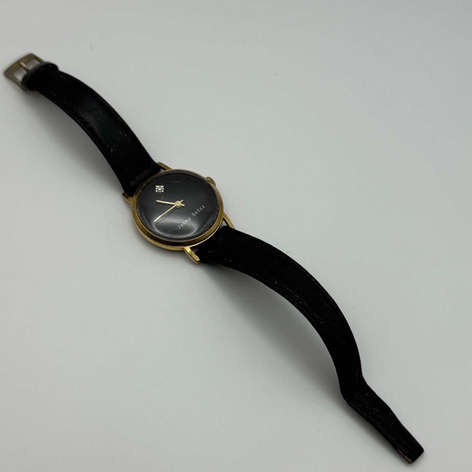 28mm Jenny Bates Swiss Gold Plated Vintage Manual Wind Watch PARTS / REPAIR