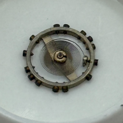 AS 976 1012 Balance Wheel Complete And Spring  29 M Watch Movement Parts NOS