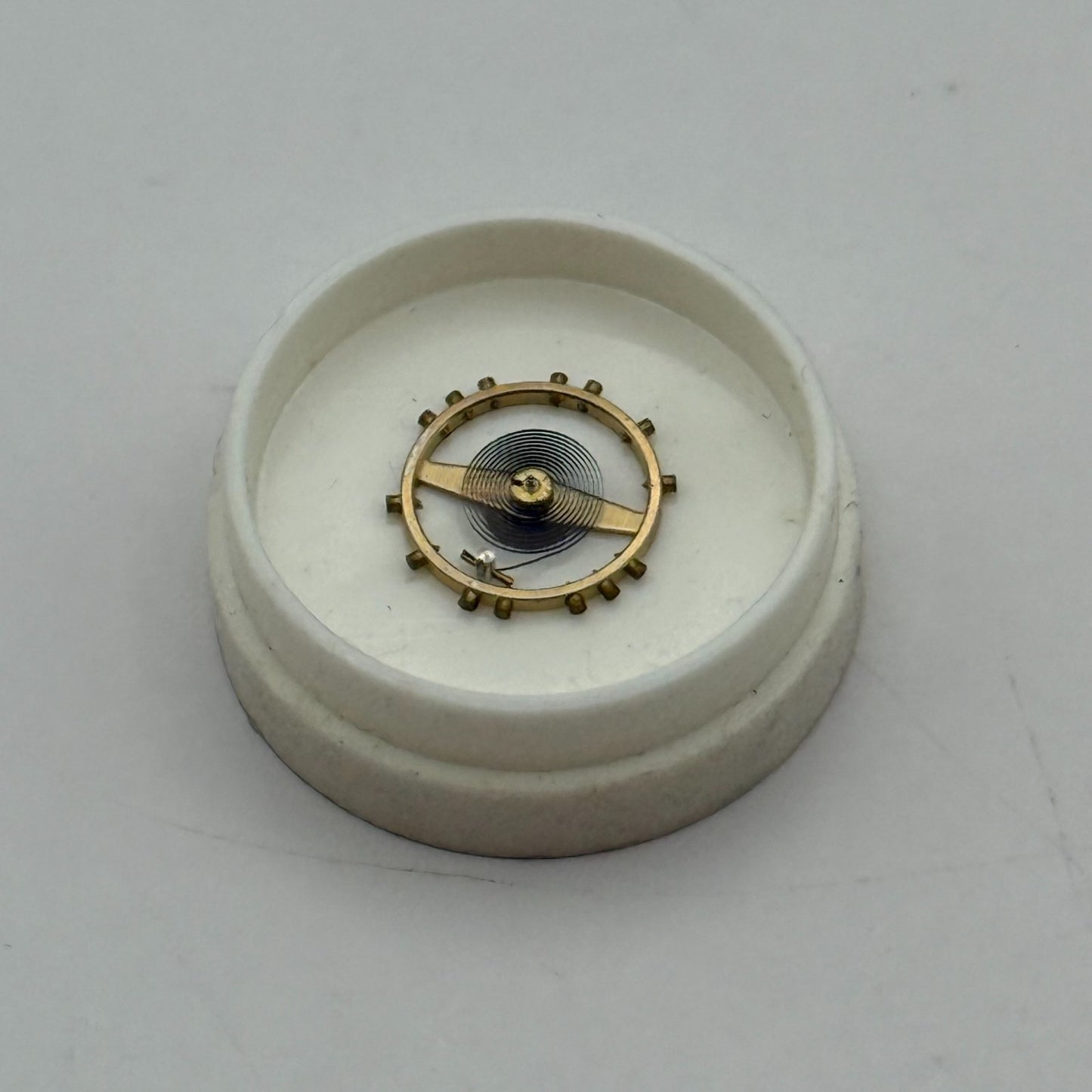 AS 1240 Balance Wheel Complete And Spring 8 3/4’’’ 49 M Watch Movement Parts NOS