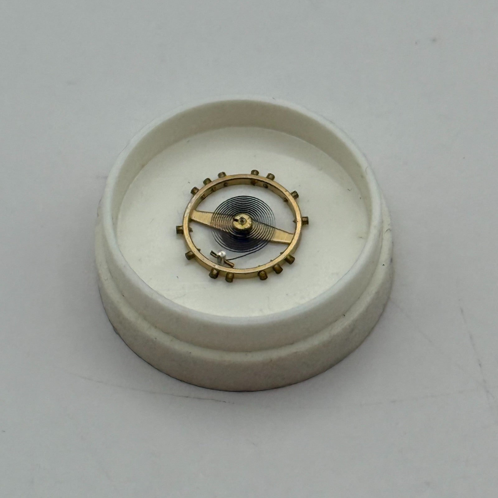 AS 1240 Balance Wheel Complete And Spring 8 3/4’’’ 49 M Watch Movement Parts NOS