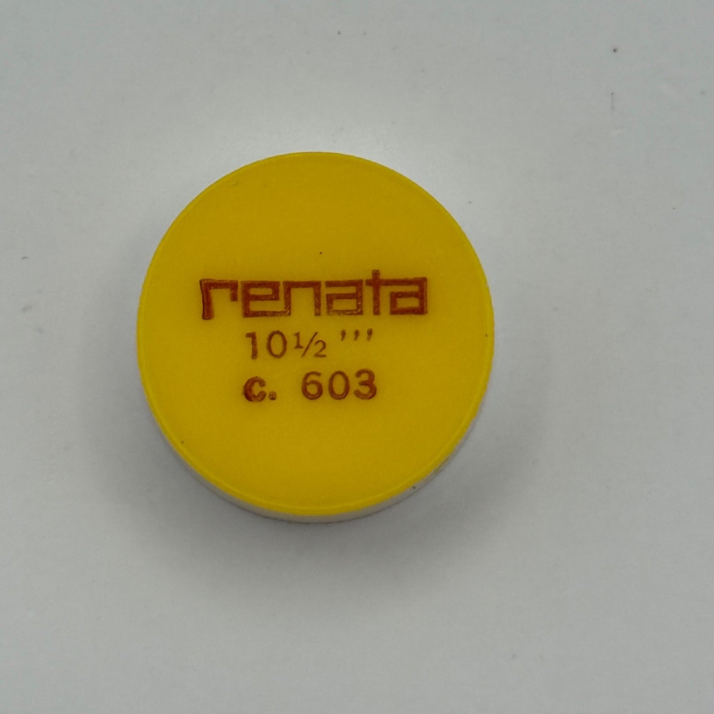 c.603 Balance Wheel Complete And Spring 10 1/2''' Watch Movement Parts NOS 