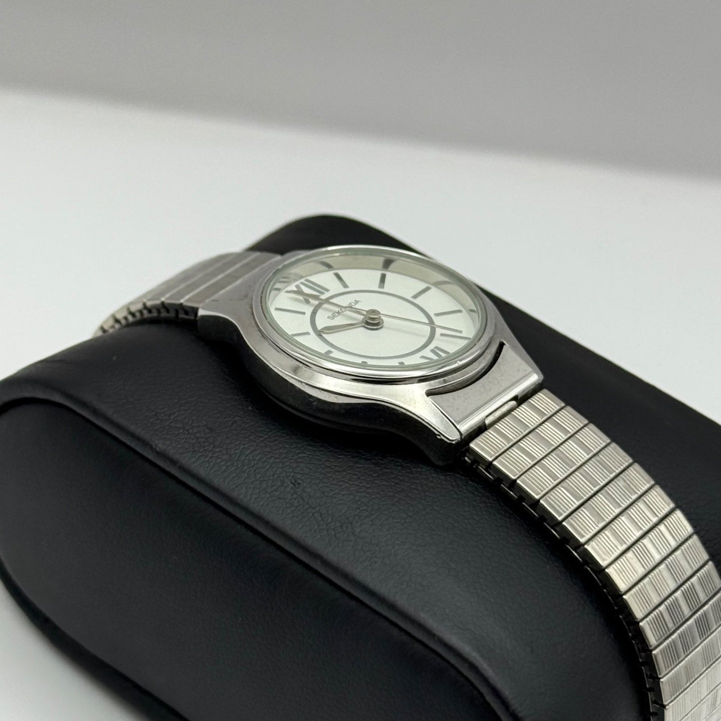 Sekonda Ladies Watch Quartz 4021B Japan Mvt Steel Expandable Working 25mm