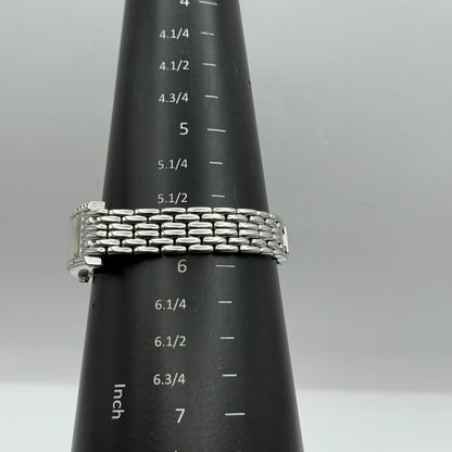 Vogue Ladies Quartz Watch Rectangular Silver Tone Bracelet 16mm PARTS REPAIR