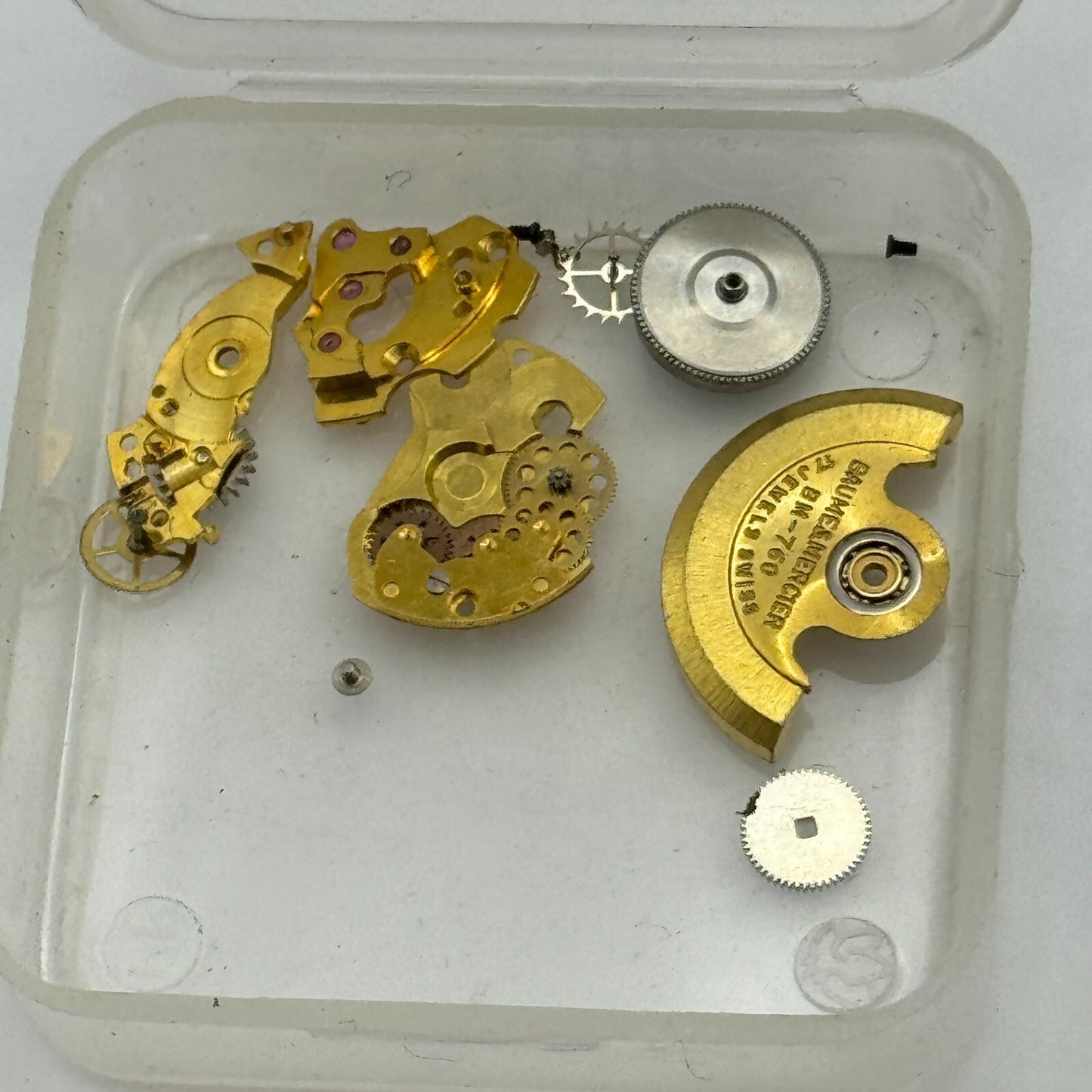 17.4mm Baume & Mercier BM-760 Baumatic Automatic Swiss Watch Movement PARTS