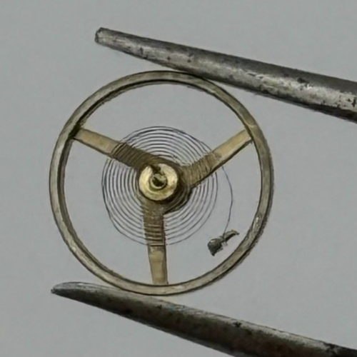 AS 1677 Balance Wheel Complete And Spring 1414 M Watch Movement Parts NOS