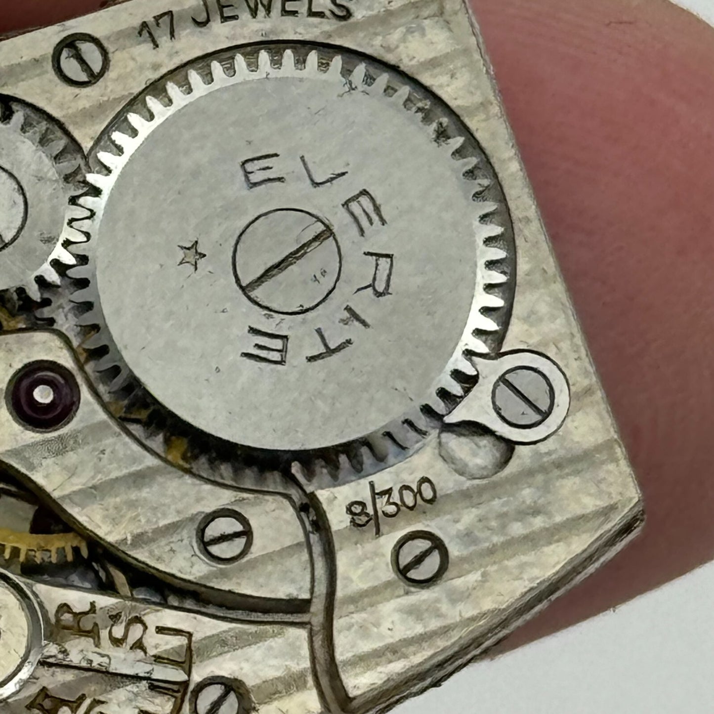 19.5mm Everite Peseux 110 Manual Wind Watch Movement Vintage Swiss PARTS SPARES